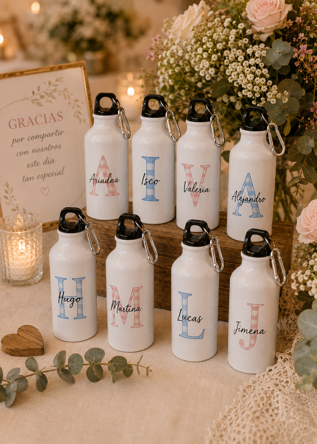 Botella personalizada sublimada